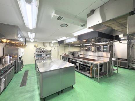セントラルキッチンの大規模改修